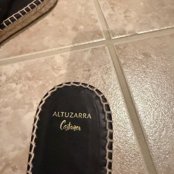 NWOB | Altuzarra x Castaner Nara Altz Espadrille Sandals | Black | Size 39 - Picture 6 of 10